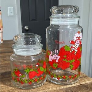 Strawberry Shortcake Canister Set of 2